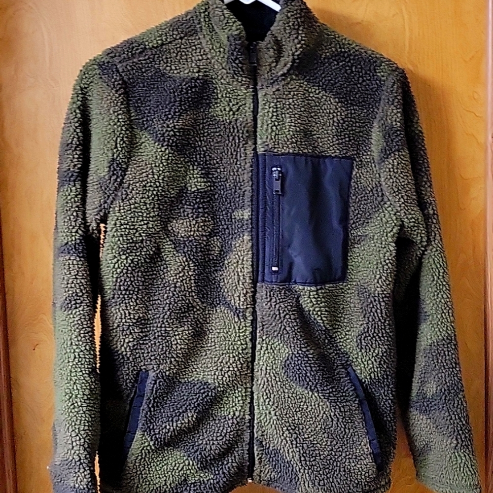Urban Pipeline Kids L Camo Fleece Jacket